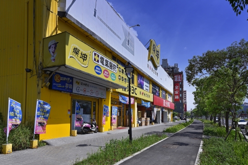 環市路二段街廓與商店